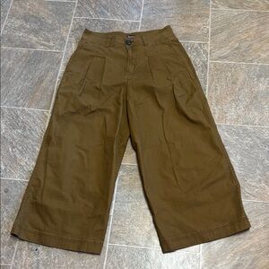 Women’s  Brown Wide-Leg Pants